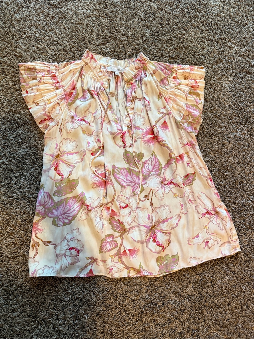 Philosophy floral top